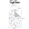 TupTam Children's Bed Linen Patterned 2-Piece Reversible Bed Linen, Colour: