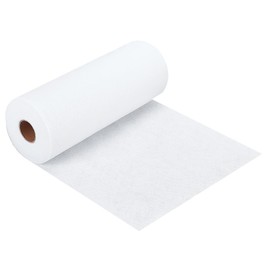 BENECREAT Iron-On Fusible Fleece Interfacing, White, 9m x 30cm