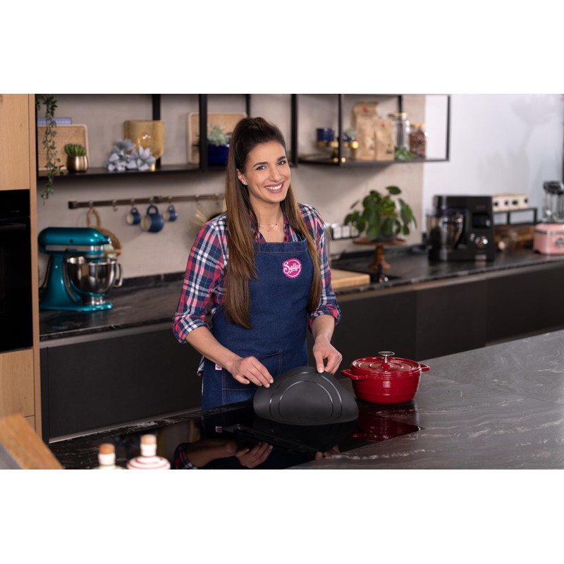 Sallys Induktionsmatte Oval und Eckig - Induktionskochfeld | Antirutsch |