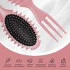 Cepillo Para Cabello Rizado Para Mujeres, Peine Para Peinar Ondas,