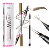 2 in 1 Eyebrow Pencil, Eyebrow Pencil with Two Ends