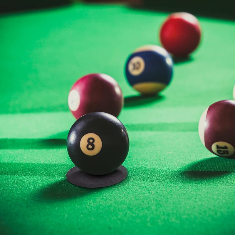 30 Pieces Billiard Table Markers Dot Billiard Spot Position Stickers,