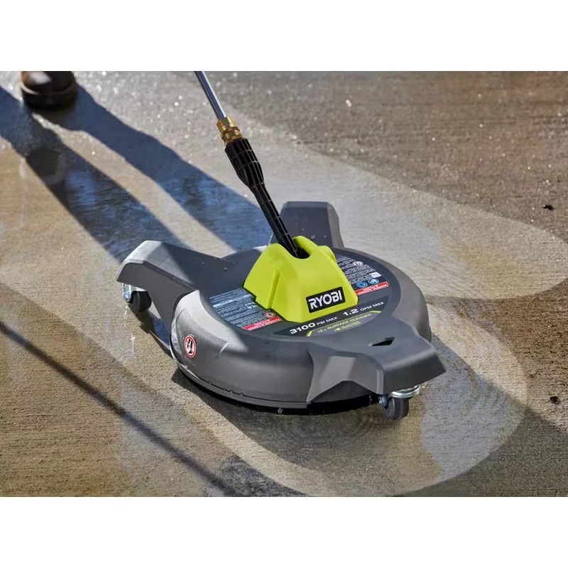 RYOBI 12" 3100PSI Electric Pressure Washer Surface Cleaner Attachment RY31SC312