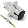 EMSECKO Fiber Optic Adapter SC/APC to LC/APC Single Mode Simplex