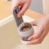 PK Bottle Tumbler Lid Crevice Multi-purpose Brush Cleaning Brush White 50ea