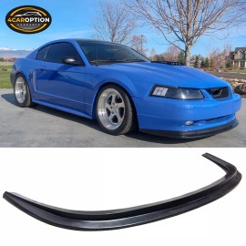 4caroption Fits 99-04 Ford Mustang MDA Style Front Bumper Lip Spoiler Unpainted PU