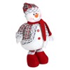 Retractable Standing Snowman Doll Toy Christmas Decoration for Birthday Festival