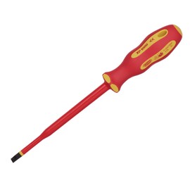 Draper 02162 XP1000 VDE Slimline Plain Slot Screwdriver, 6.5 x 150mm