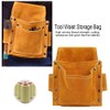 Tool Belt Pouch Woodworking Tool Pouch Thick Wear Resistant Leather