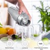 BARsics 24oz Stainless Steel Bar Cocktail Shaker, 1oz/2oz Jigger and