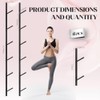 Estante para esterilla de yoga de 6 niveles