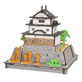 Hacomo PUSUPUSU Marugame Castle 6540 Cardboard Craft Kit