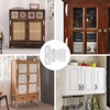 SDTC Tech 4-Pack Overlay Cabinet Door Hinges Self Closing Semi
