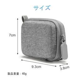 Samcos Mini Protective Case for Gopro Dustproof Shockproof Protective Cover Half Open Design Camera Accessories Storage Case for Gopro Hero 10 9 8 7 6 5 Osmo Action Other Action Cameras (Gray)