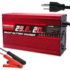 WAOUKS 29.2V 20A LiFePO4 Battery Charger Used for 8S 24V