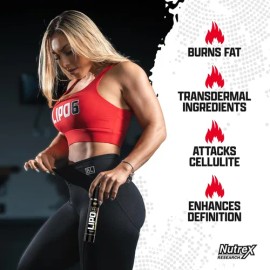 Crema Corporal Para Abdomen Abs Nutrex Lipo 6 Gel Definicion