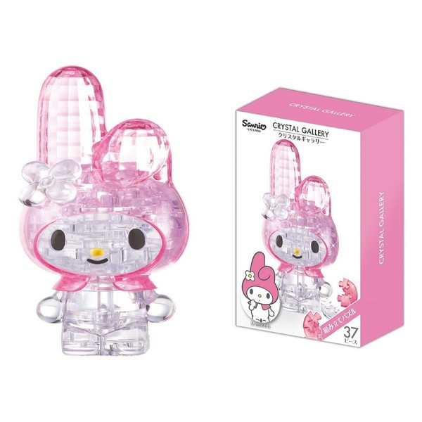 3D Jigsaw Puzzle, 37 Piece Crystal Gallery, My Melody