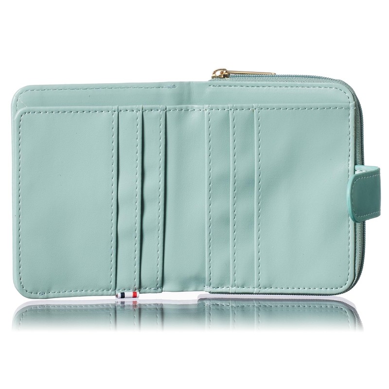lecoq Women's 2-Pack Mini Folding Wallet Spring Wallet Limited Color