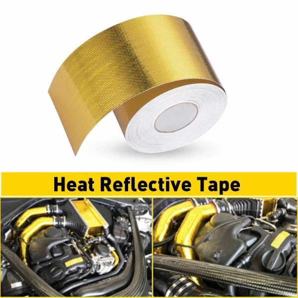 PeakParts Self Adhesive Wrap Tape Fit For Car 1200°f Continuous