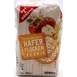 Gut & Günstig Oatmeal Kernig Pack of 15 (15 x 500 g)