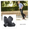 LALAFINA 1pc Four-legged Cane Cover Anti-skid Crutch Pad Easy to