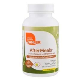 Zahler Aftermeals Antiacido/ayuda Digestiva 100 Tabletas Sabor Con Enzima De Papaya
