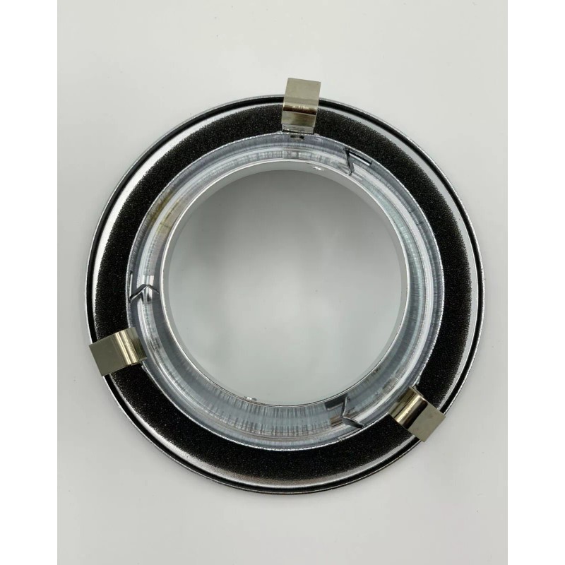 METRO LIGHTING 4 Inch RECESSED CAN LIGHT CHROME REFLECTOR &