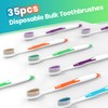 Frekare Frekare Bulk Toothbrushes 35 Pack, Individually Wrapped Toothbrushes Pack