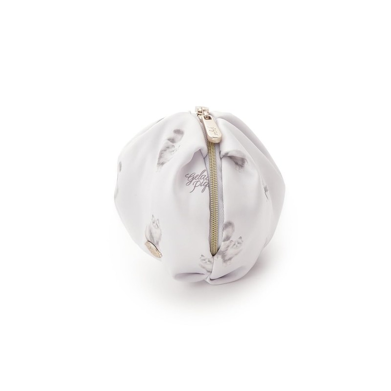 Gelato Pique PWGB252602 CAT All-Pattern Pouch, Women's, OWHT Free Size