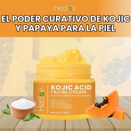 Crema de Ácido Kójico Healov – Ilumina, Unifica y Reduce Manchas