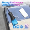 Cordless Water Flosser Teeth Cleaner, Nicefeel 300ML 2 Tip Cases
