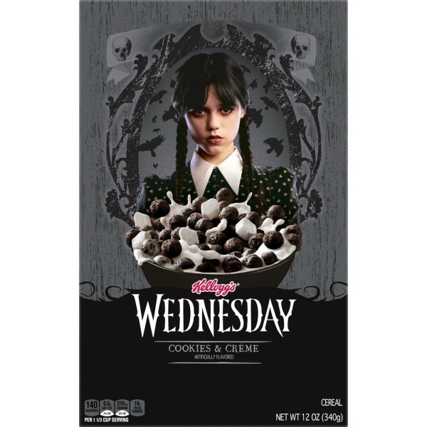 Kellogg's •.*Kellogg's Wednesday 👧🏻 Breakfast Cereal, Cookies 🍪 and Creme,