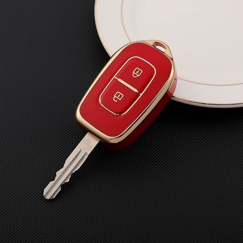 HIBEYO Intelligent Car Key Case Fits Renault Key Case Protective