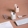 Desk Pencil Cup Stand Two-Tone Pencil Cup Pot Desk Pen