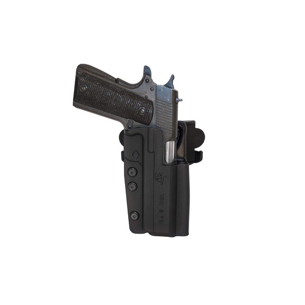 Comp-Tac International Holster - Compatible with Springfield TRP Operator Full Rail - Right Hand - Black