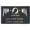 POW MIA Military Flags (Some Gave All 3x5ft Poly)