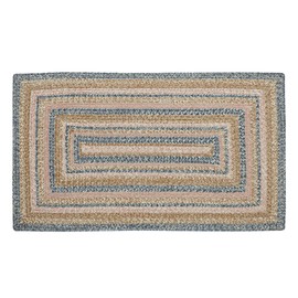 VHC Brands Kaila Jute Rug Rect w/Pad 27x48