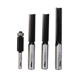 Triton TPTA62351943 1/2-Inch Cutter for Kitchen Worktops, 4-Piece Set, 1 Piece, Black