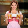 Oktoberfest Women's Headband, Elegant & Comfortable Dirndl Hair Accessory with