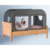 TidyFriend Twin Bed Tent, Pop-Up Privacy Canopy & Tent Beds