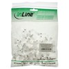 InLine® 73098 Modular Connectors 8P8C RJ45 for Crimping Onto Flat