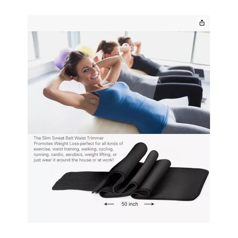Waist Trimmer belts, Glamore Abdominal Fitness Workout Slimming Belt