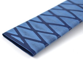 eTekGo X-Tube Heat Shrink Wrap Tubing 39"&64" Lengths for Rod Grips-5 Color 14 Sizes (Blue, Diamter：25mm; Length：39”)