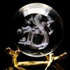Dragon Crystal Ball, Approx. 1.6 inches (40 mm), Dragon God,
