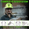 GREEN DEVIL Safety Hard Hat with Tinted & Clear Visor