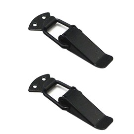 2PCS Iron Tension Clasp, 91mm Spring Loaded Toggle Latch for Box Drawer Cabinet