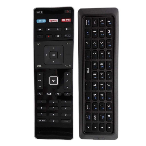 New XUMO XRT500 TV Remote with Keyboard for Vizio TV