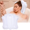 Jetec Inflatable Bath Pillow for Tub Non Slip Bathtub Pillow
