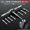 42 in 1 Multi Magnetic Screwdriver Sets, Ratchet Screwdriver with