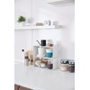 Yamazaki Industries 3789 Kitchen Steel U-Shaped Rack, White, Approx. W